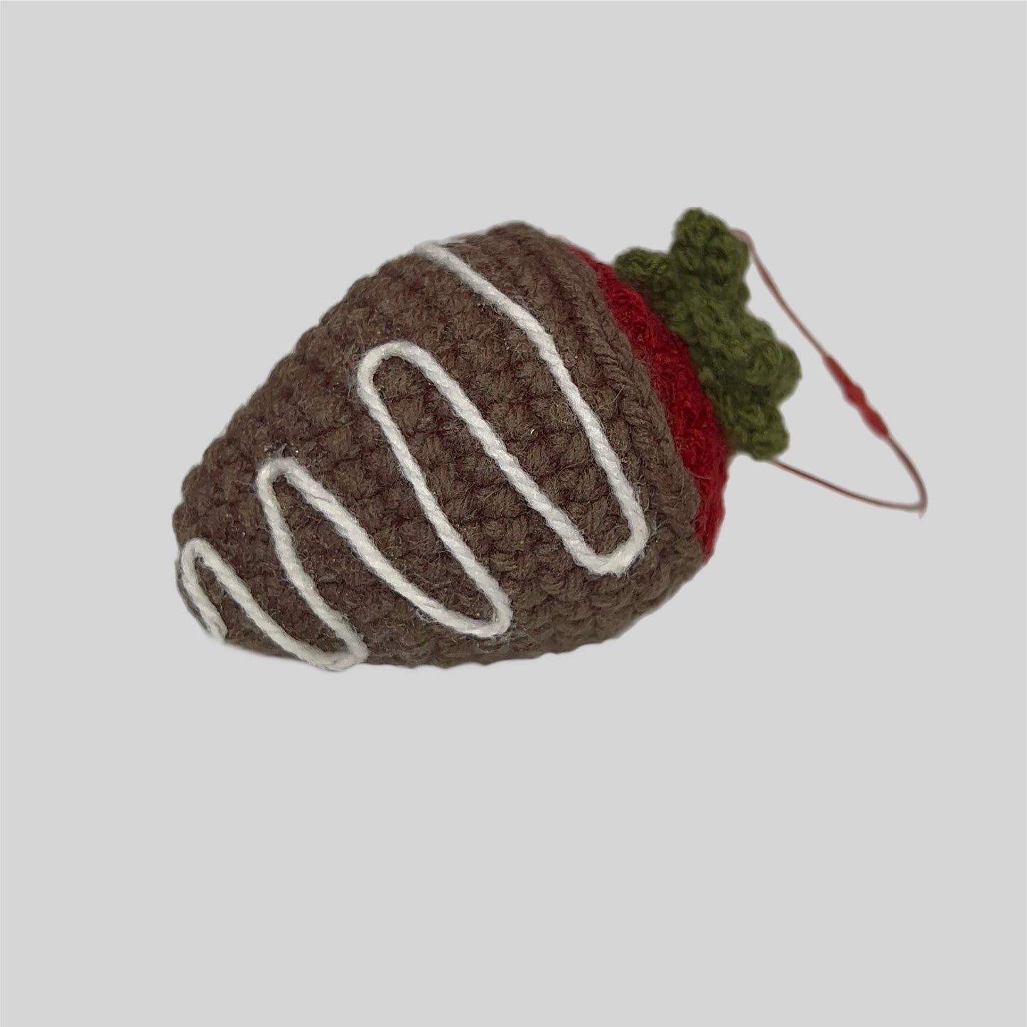 Chocolate Covered Strawberry Ornament