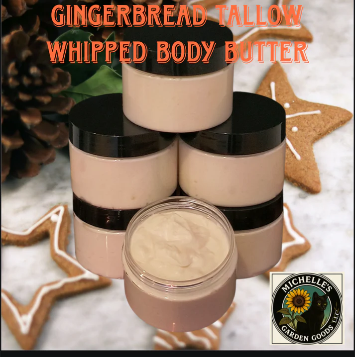Gingerbread Tallow Whipped Body Butter