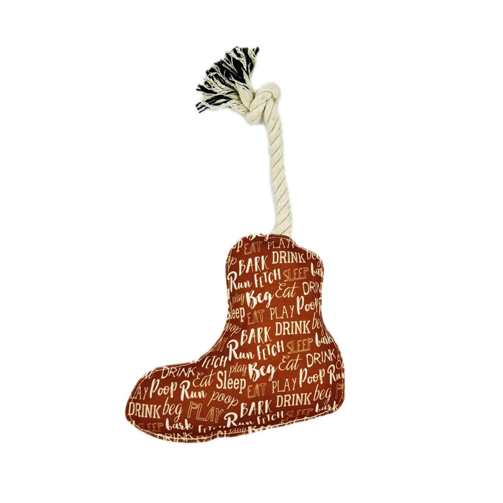 Rope Dog Toy - Boot