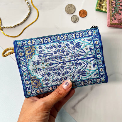 Cute Fabric Pouch | Handmade Coin Purse | Floral