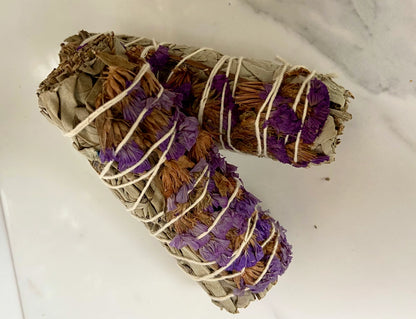 Sustainably Sourced Blue Sage + Purple Sinuata Bundle