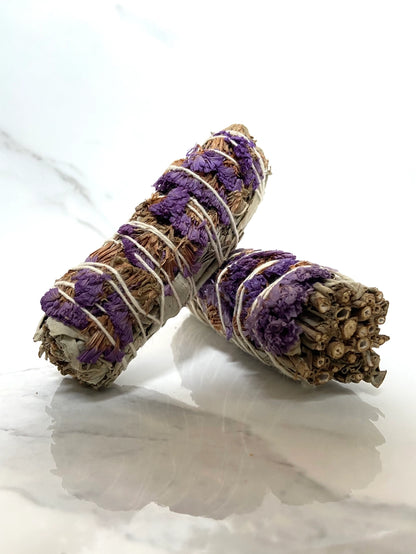 Sustainably Sourced Blue Sage + Purple Sinuata Bundle