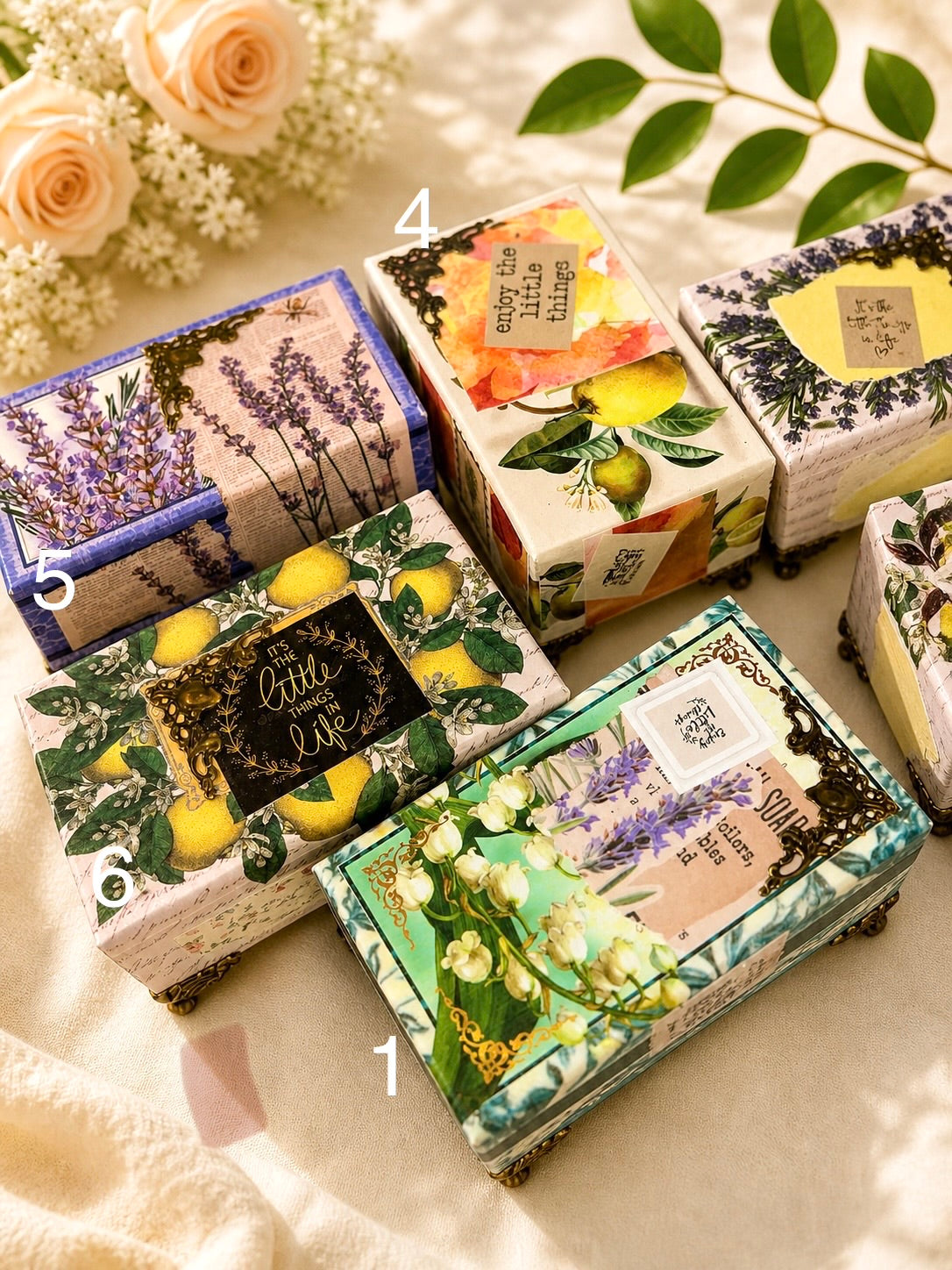 It's The Little Things | Trinket Boxes | The Lemon & Lavender Collection