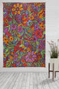 3D Lush Flower Tapestry