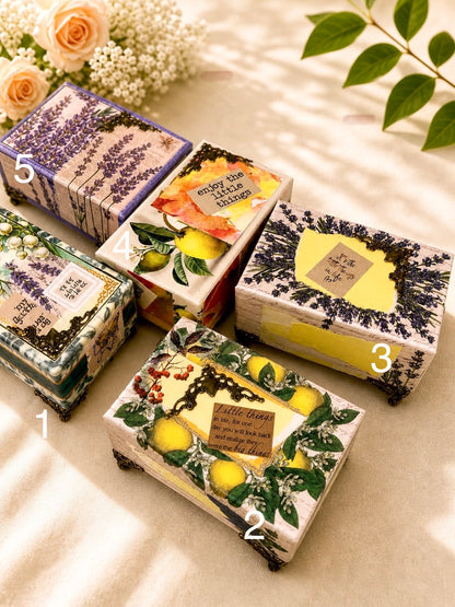 It's The Little Things | Trinket Boxes | The Lemon & Lavender Collection