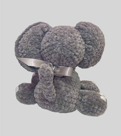 Elephant with Heart Ornament