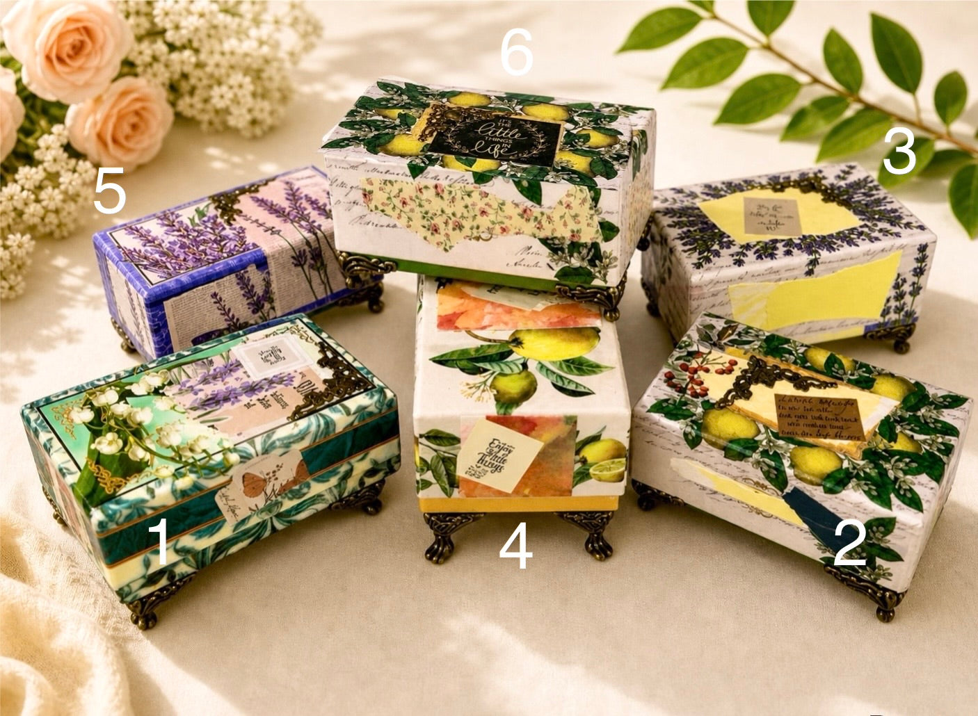It's The Little Things | Trinket Boxes | The Lemon & Lavender Collection