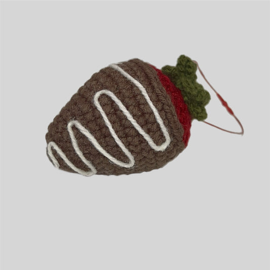 Chocolate Covered Strawberry Ornament