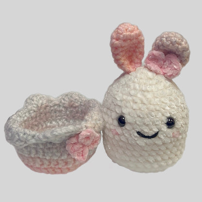 Mini Pink Easter Egg Bunny