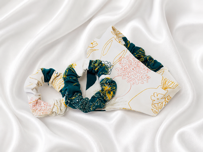 Pet Bandana & Hair Scrunchie | Matching Set | Mommy & Me