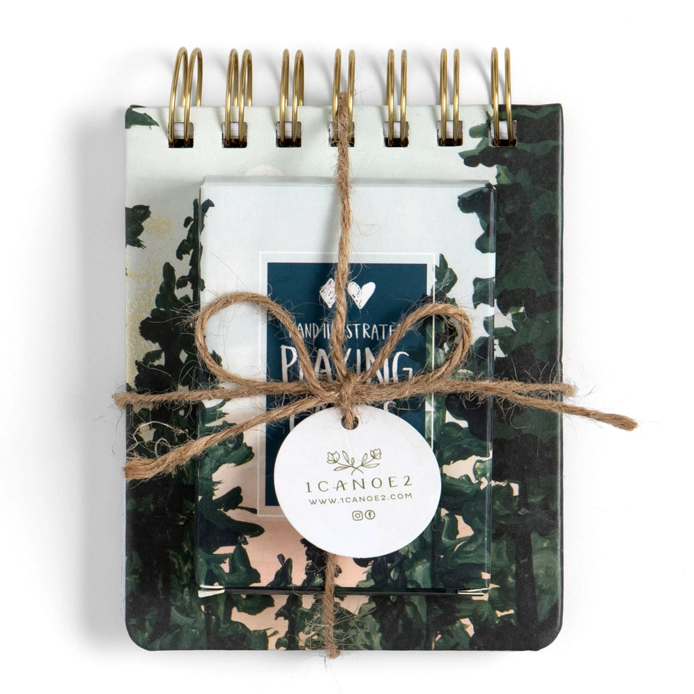 Forest Landscape Playing Cards + Keeping Score