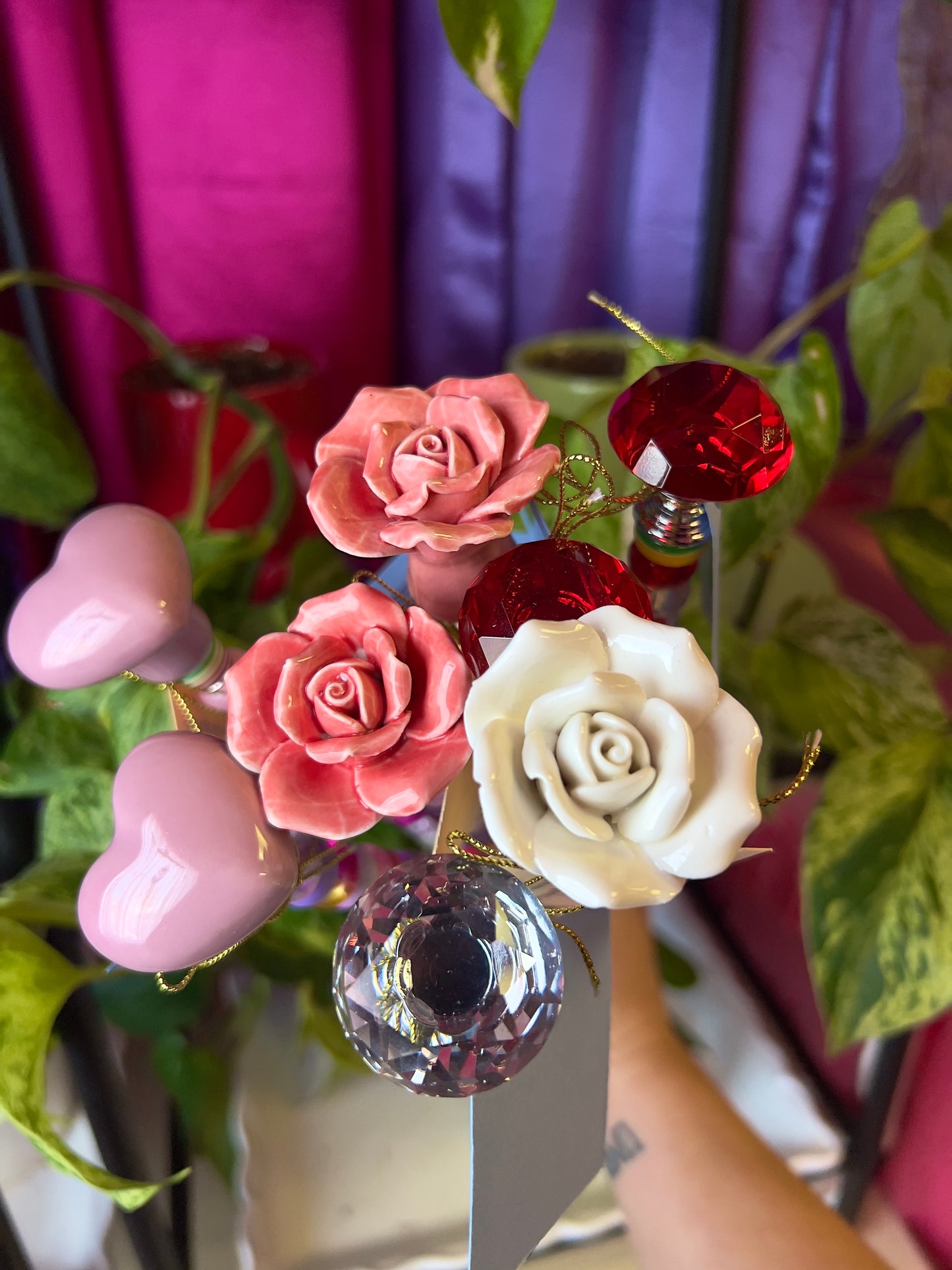 Handmade Plant Fairy Stakes