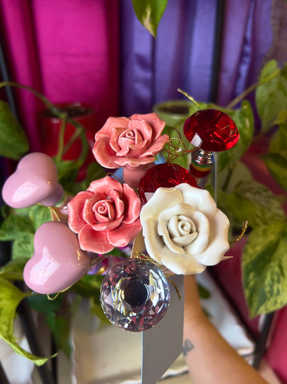 Handmade Plant Fairy Stakes