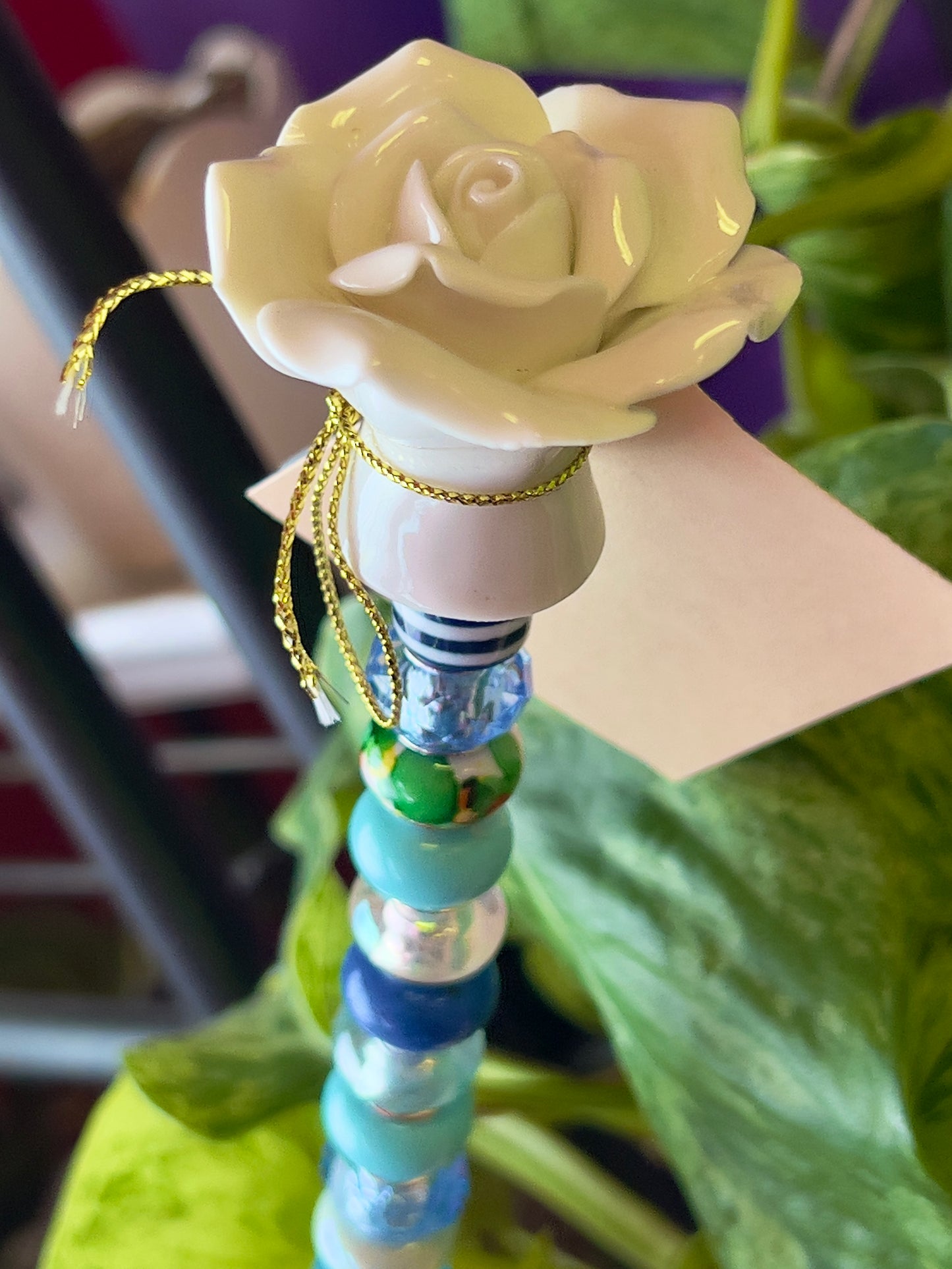 Handmade Plant Fairy Stakes
