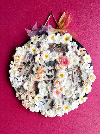 Butterfly Garden | Circle Wood Sign