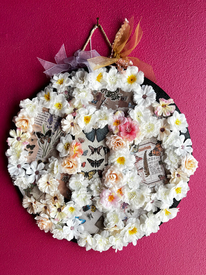Butterfly Garden | Circle Wood Sign