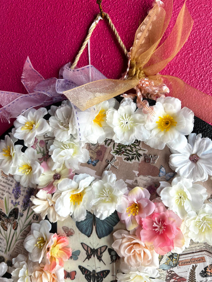 Butterfly Garden | Circle Wood Sign