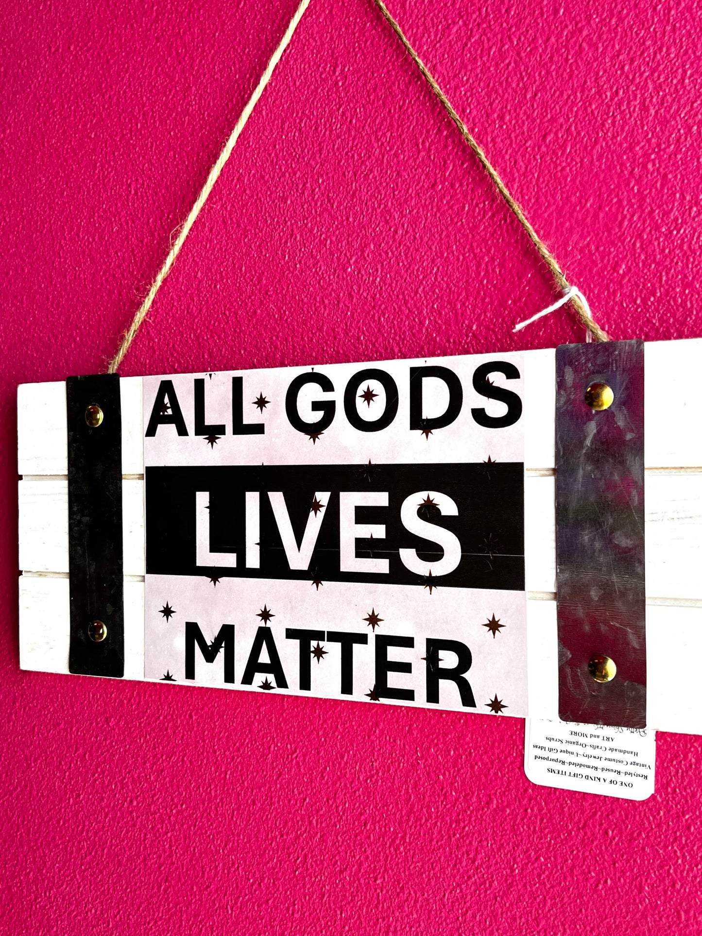 All Gods Lives Matter | Wood Signs | 2 Designs