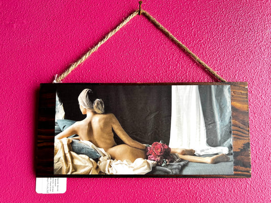 Artistic Feminine Form | Wood Sign