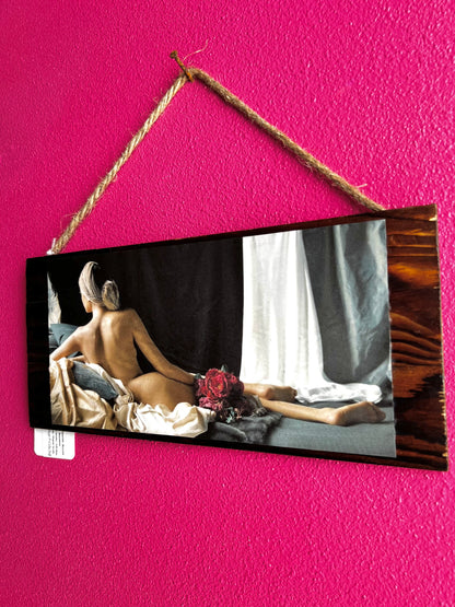 Artistic Feminine Form | Wood Sign