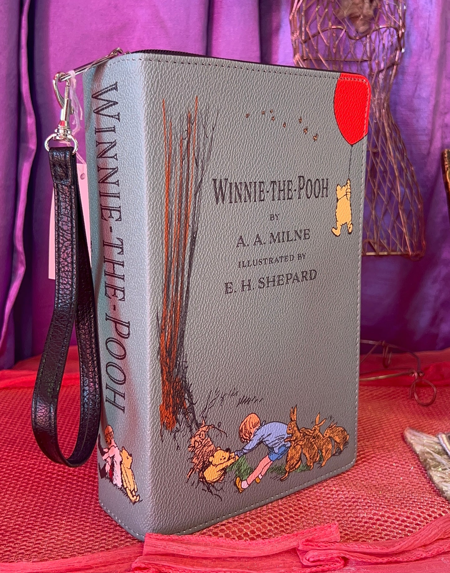 Winnie the Pooh Book Clutch / Crossbody