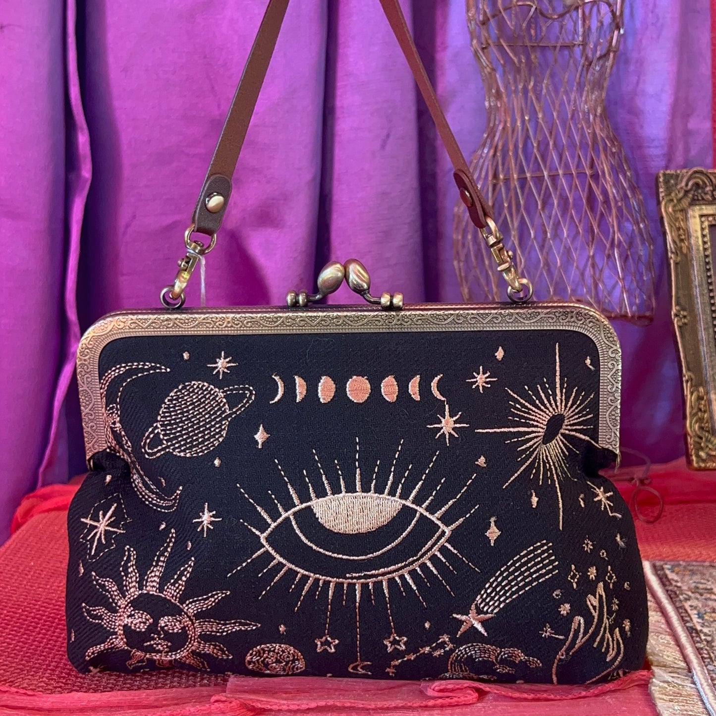 Celestial Kiss Lock Bag