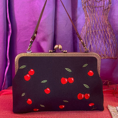 Cherry Kiss Lock Bag