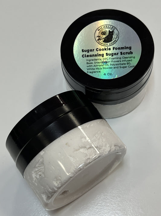 Sugar Cookie Foaming Cleansing Sugar Scrub