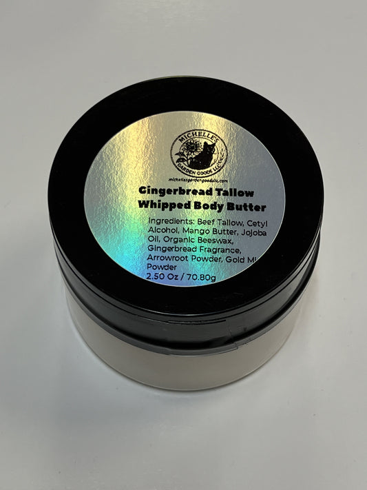 Gingerbread Tallow Whipped Body Butter