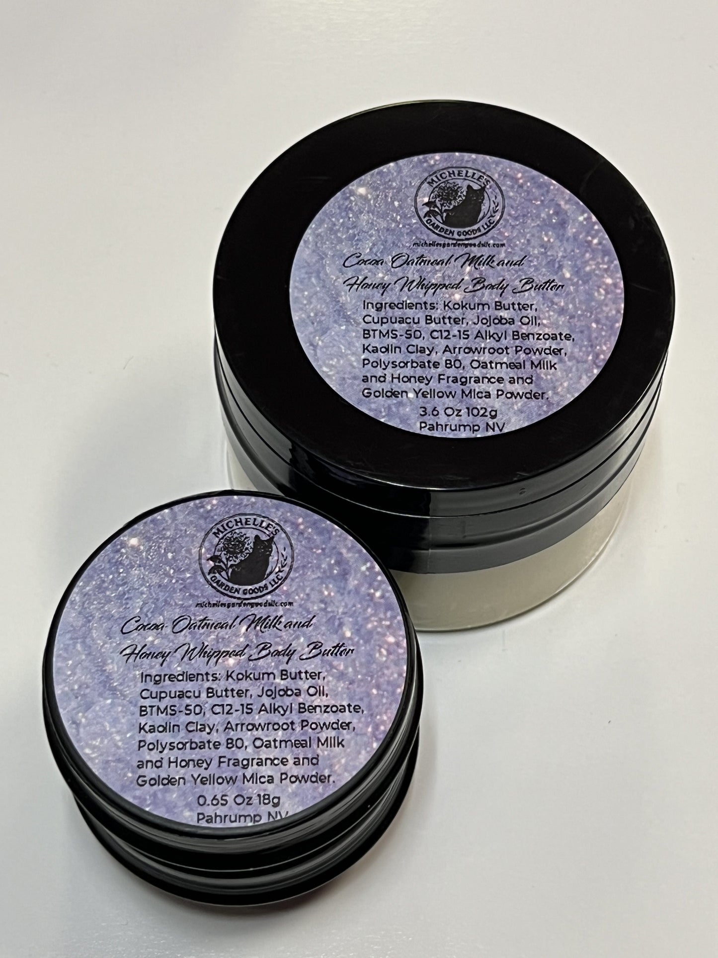 Oatmeal Milk and Honey Cocoa Whipped Body Butter