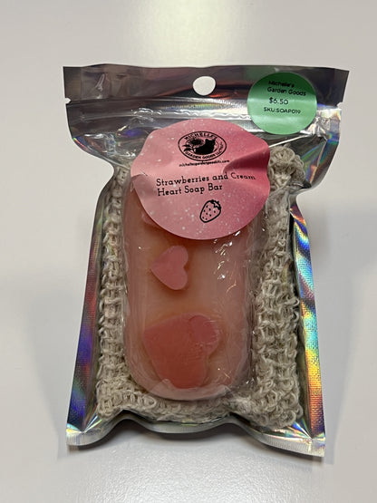 Soap Bar with Loofah Soap Bag | Fruity