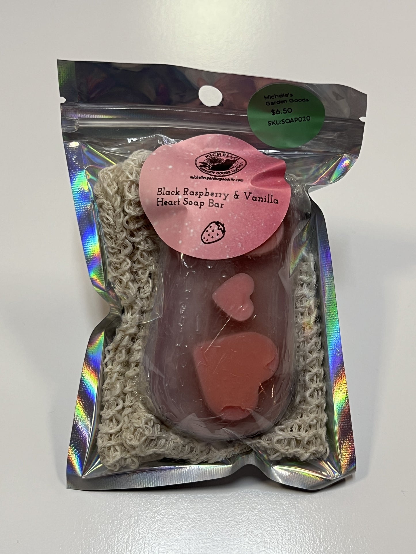 Soap Bar with Loofah Soap Bag | Fruity