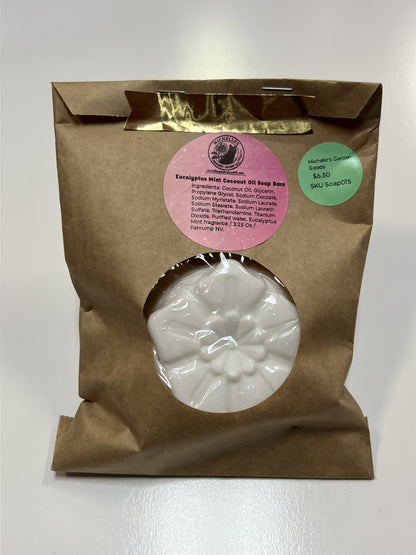 Soap Bar with Loofah Soap Bag | Floral