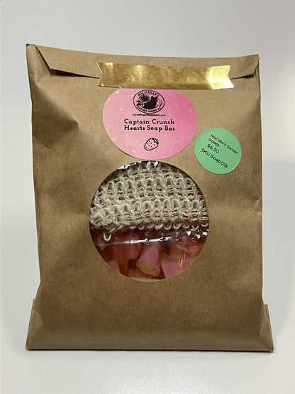 Soap Bar with Loofah Soap Bag | Classic Cereals