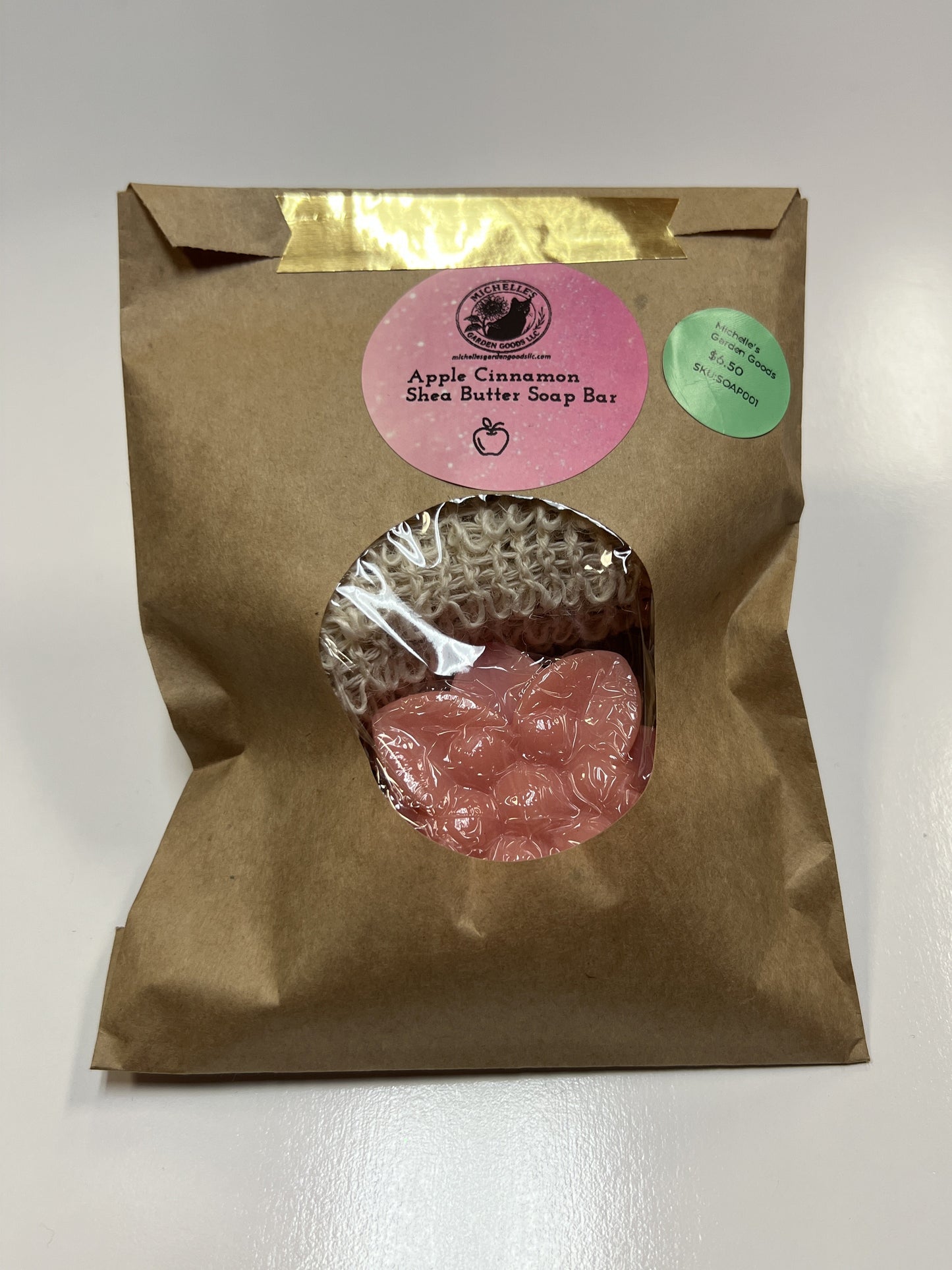 Soap Bar with Loofah Soap Bag | Fruity