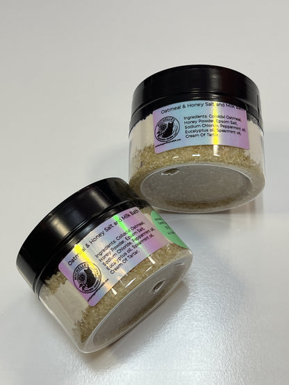 Oatmeal Milk & Honey Salt Bath Soak