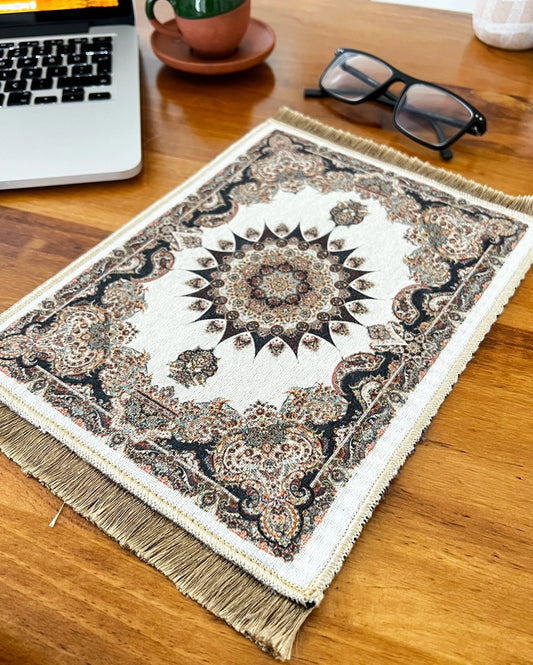 Turkish Miniature Rugs, Boho Mouse Pad
