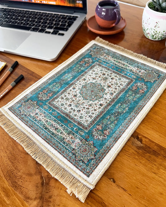 Turkish Miniature Rugs, Boho Mouse Pad