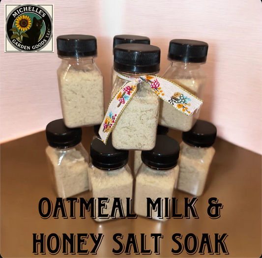 Oatmeal Milk & Honey Salt Bath Soak