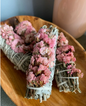 Sustainably Sourced Blue Sage + Pink Sinuata Flower Bundle