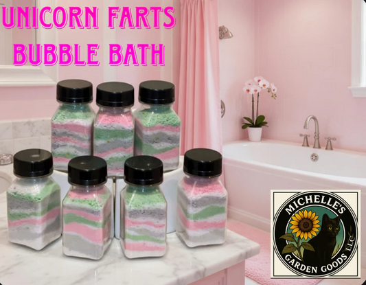 Unicorn Farts Powdered Bubble Bath