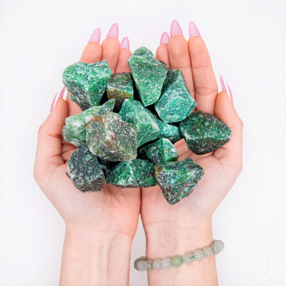 Green Aventurine Raw Crystals