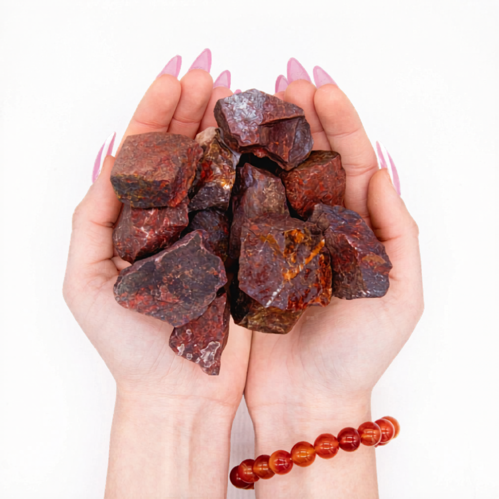 Dragon Bloodstone Raw Crystals