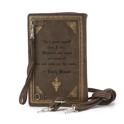 Wuthering Heights Book Clutch Crossbody