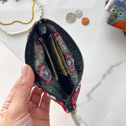 Cute Fabric Pouch | Handmade Coin Purse | Evil Eye