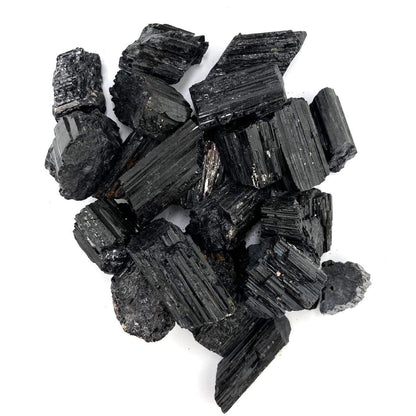 Black Tourmaline Raw Crystals
