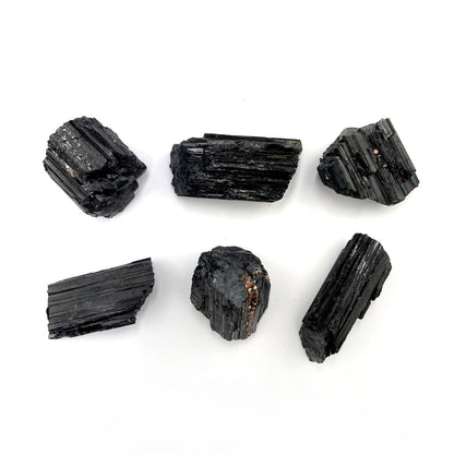 Black Tourmaline Raw Crystals