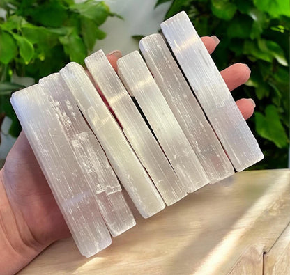 Raw Selenite Sticks | Mini & Regular