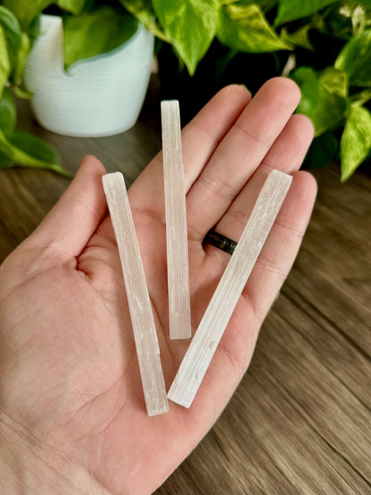 Raw Selenite Sticks | Mini & Regular