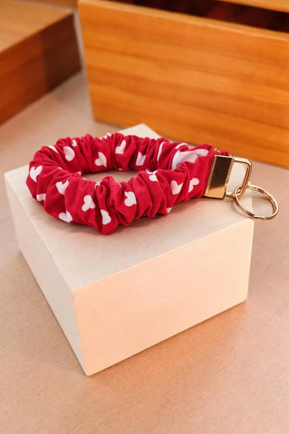 Scrunchie Wristlet Keychains | Handmade